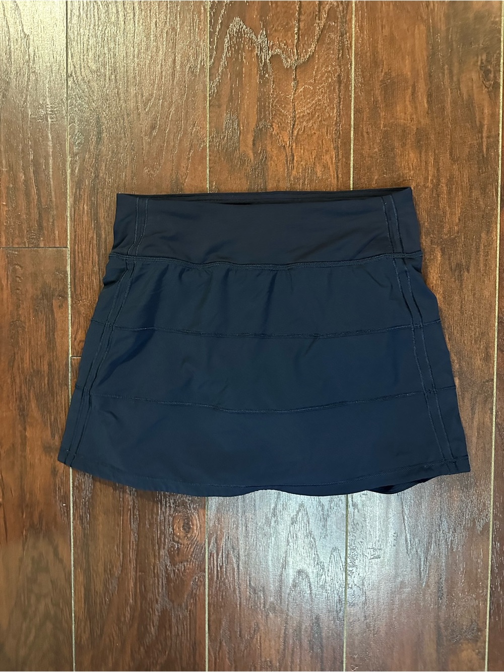 Lululemon Pace Rival Skirt Size 2 MidRise (Tall) * 4-way Stretch 15" True Navy